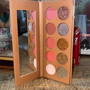 Glitter palette rose gold 💗